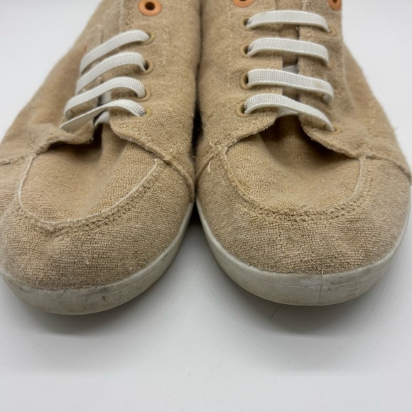 Vionic Beach Breeze Mules Womens Size 10 Light Tan Terry Slip On Sneakers Shoes - Picture 2 of 9